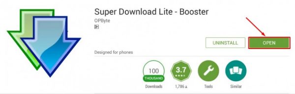 برنامج Super Download Lite - Booster لدمج الواي فاي وبيانات الهاتف