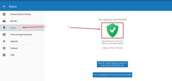 تطبيق لإضافة مساحة تخزيمية للاندرويد 7