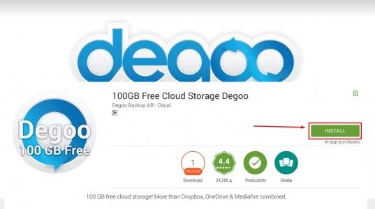 Degoo تطبيق يمنحك 100GB مساحة تخزينية لهاتفك الاندرويد مجاناً 1