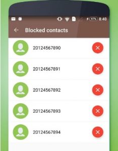 حظر المكالمات من خلال تطبيق Numler