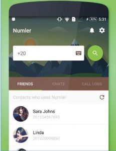 ناملر لمعرفة هوية المتصل