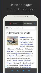 قراءة صفحات الانترنت داخل برنامج Surfy الجديد