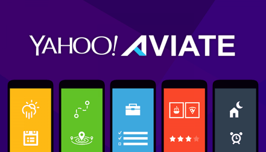 برنامج تغيير شكل الهاتف بتطبيق Yahoo Aviate