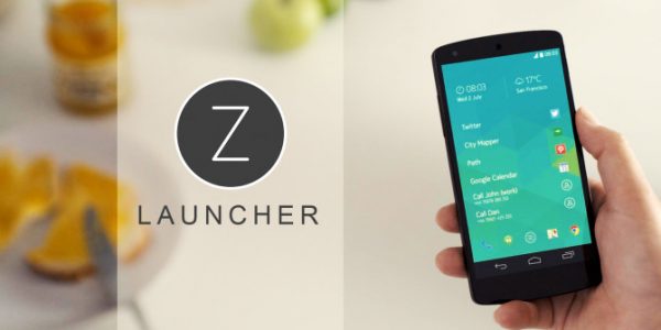 تغيير شكل الهاتف ببرنامج Z Launcher