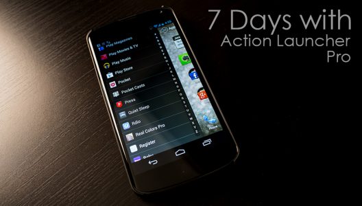 تغيير شكل الهاتف من خلال Action Launcher