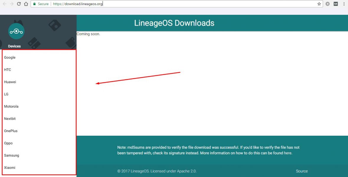 تحميل نظام LineageOS مجاناً