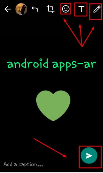تحديث whatsapp story للاندرويد 