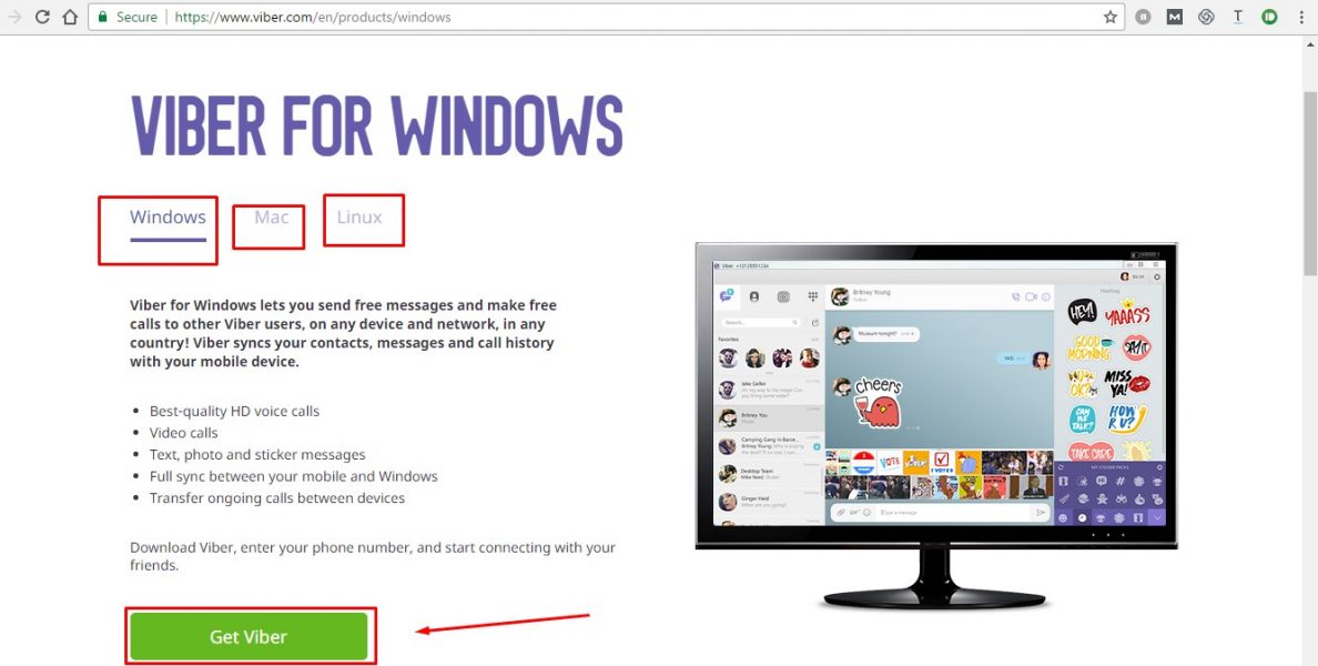 تحميل برنامج فايبر للكمبيوتر