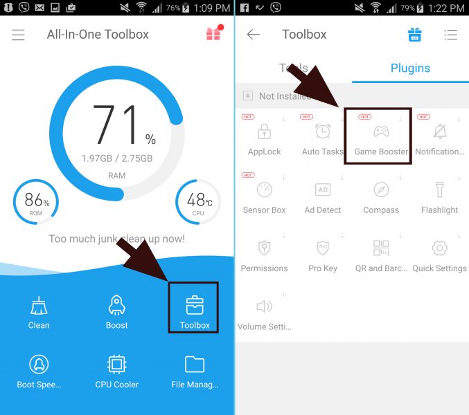 تحميل تطبيق تسريع هواتف الاندرويد 