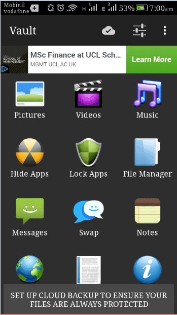 تطبيق لإخفاء الصور والملفات على هاتفك