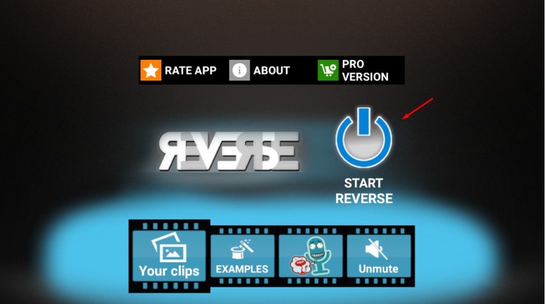تطبيق Reserve Movie FX لعمل فيديو معكوس