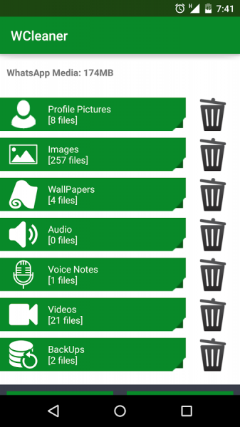 تنزيل تطبيق WCleaner for WA لتنظيف الواتس اب