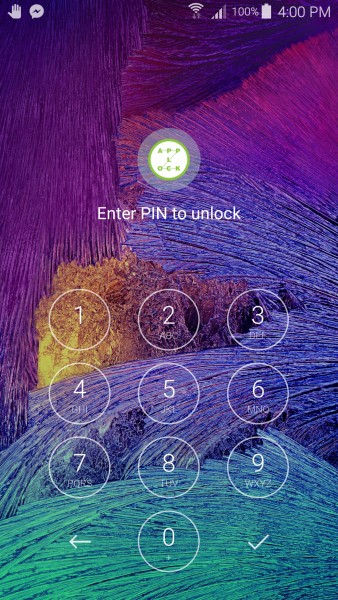 قفل التطبيقات بالبصمة