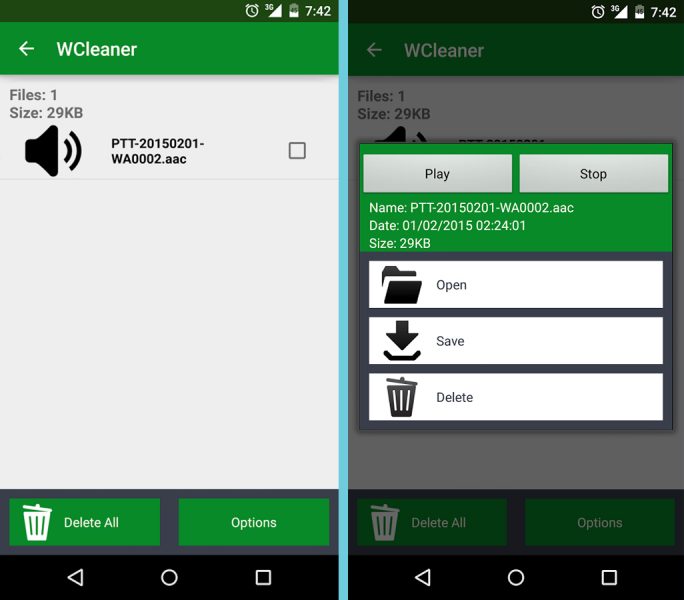 WCleaner for WA لتنظيف الواتس اب