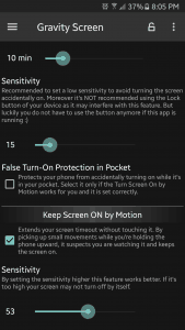 إغلاق الشاشه بسهولة مع Gravity Screen