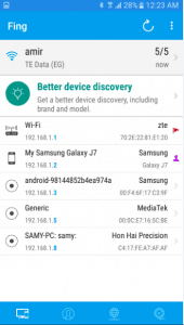 تحميل تطبيق Fing - Network Tools
