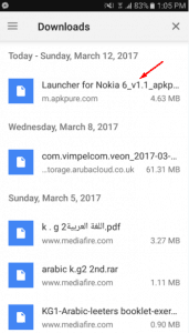 تحميل تطبيق launcher Nokia 6