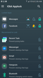 تطبيق الحمايه الشهير Iobit Applock-Face lock