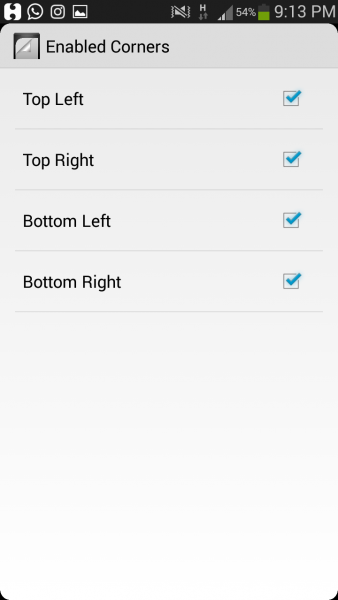 تطبيق تحويل الشاشة لشاشة منحنية