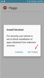 تطبيق Peggo الجديد