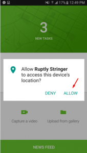 تنزيل تطبيق Ruptly Stringer