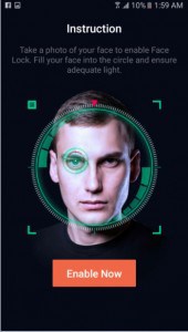 Iobit Applock-Face lock لغلق الملفات بصورة الوجه