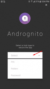اخر إصدار من Hide Files Andrognito