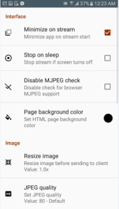 Screen Stream over HTTP 2017