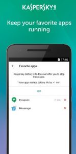 Kaspersky Battery Life 2017