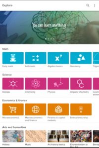 اكاديمية Khan Academy