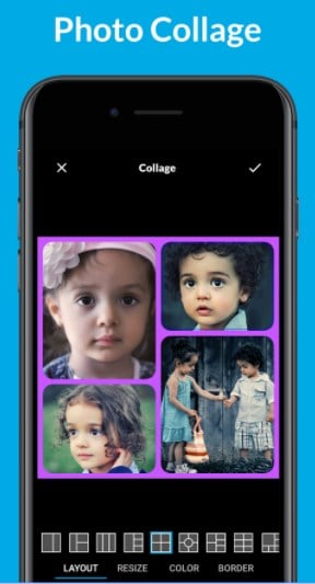 قص صورتك من خلال LightX Photo Editor