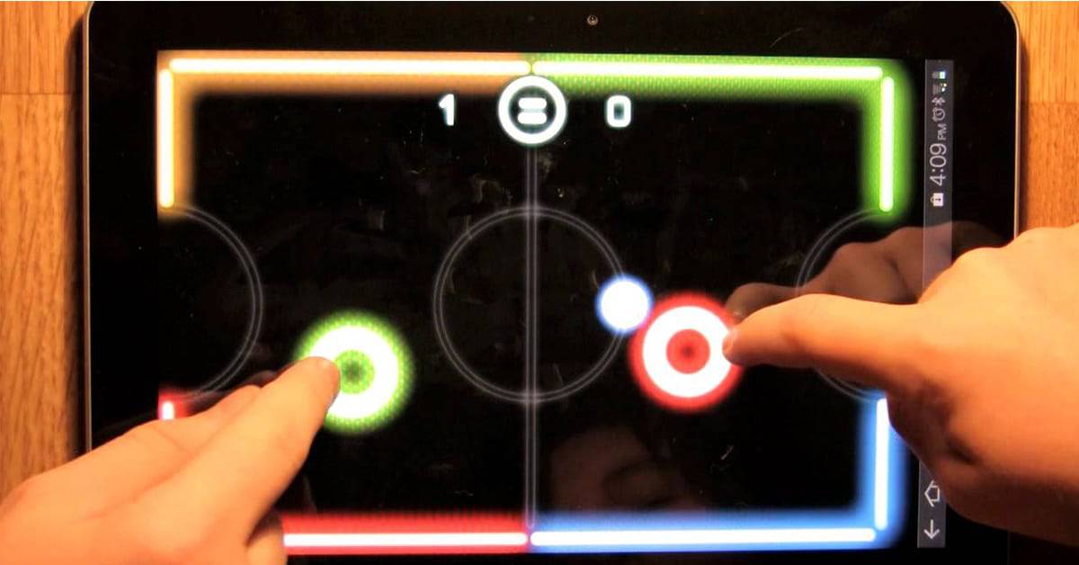 لعبة Glow Hockey 2