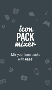 تطبيق Icon Pack Mixer