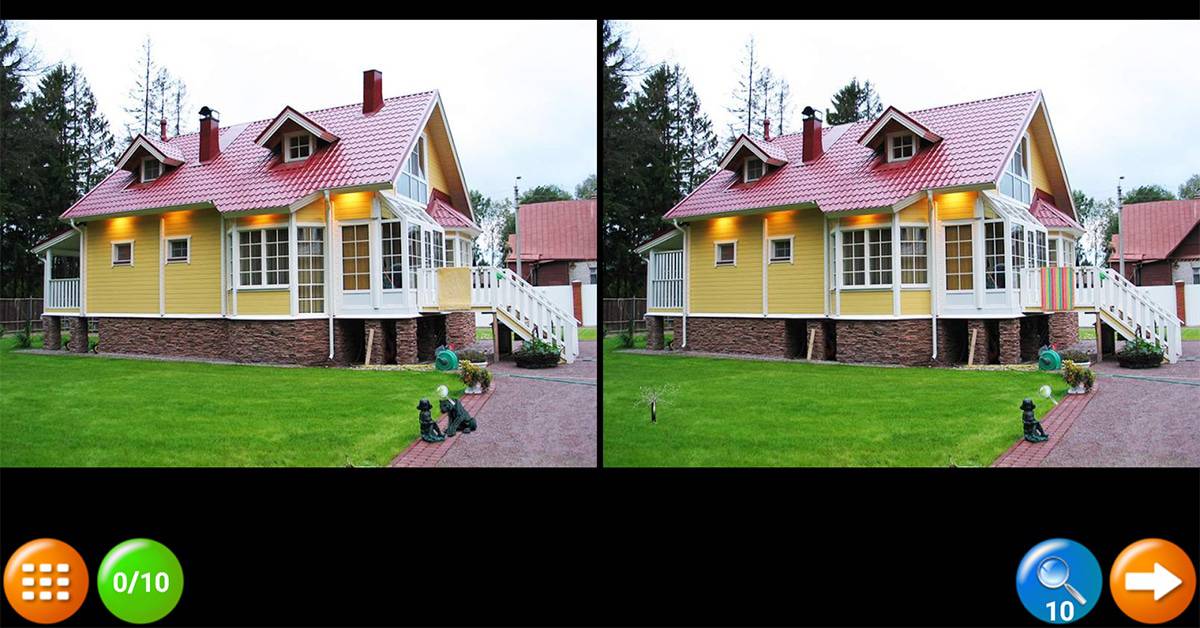 لعبة العثور على الاختلافات