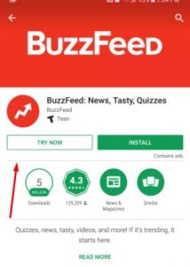 ميزة Instant Apps