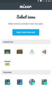 Icon Pack Mixer 2018