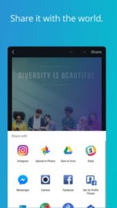 اخر إصدار من Canva