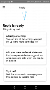 الذكاء الاصطناعي Reply