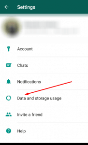 سر منع واتساب من استهلاك البيانات