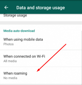 كيفية منع واتساب من استهلاك البيانات