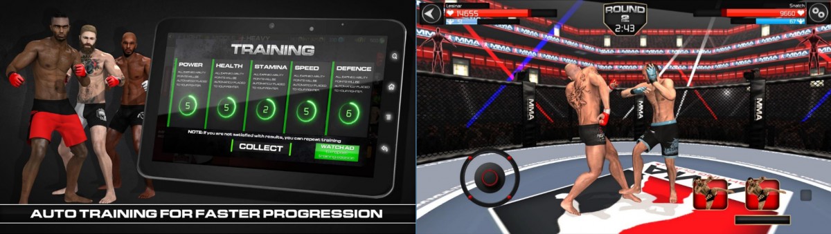 العاب مصارعة للاندرويد