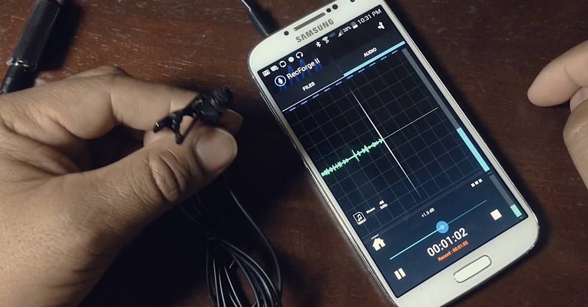 تسجيل الصوت علي الاندرويد