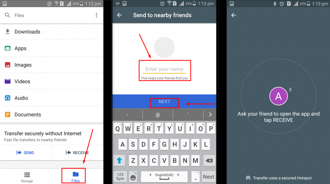 تطبيق لإدارة الملفات من جوجل