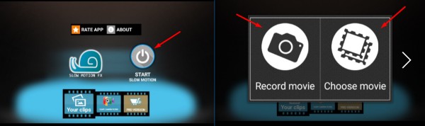 تطبيقات تصوير فيديو بطيء