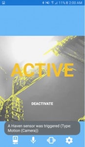 تطبيق Haven 2018