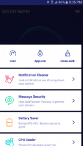تطبيق Security Master Antivirus 2018