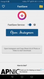 تنزيل تطبيق Instasave