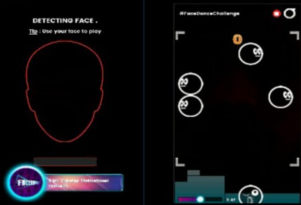 لعبة Face Dance المجنونة الجديدة