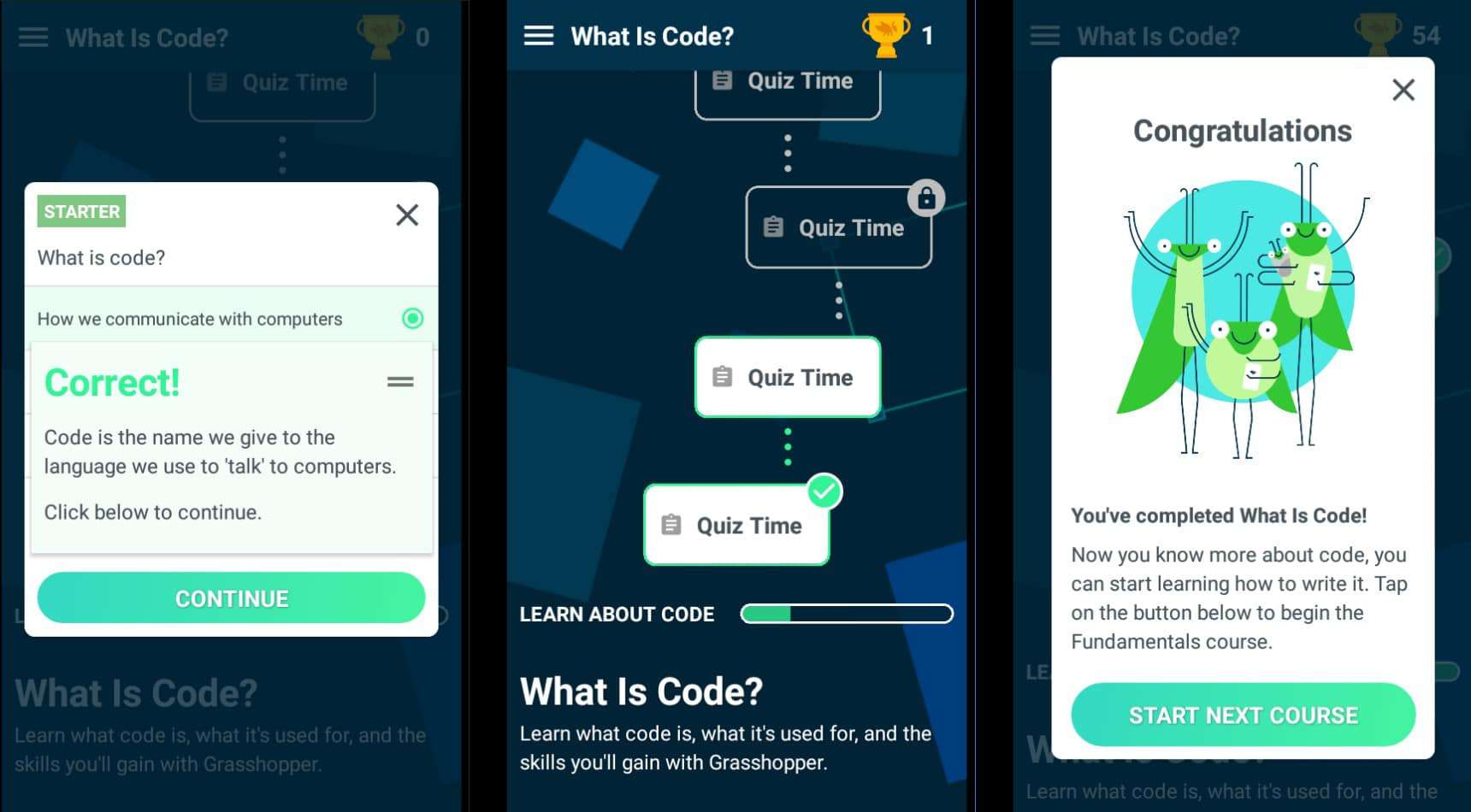 تطبيق grasshopper