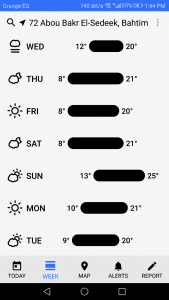 أفضل تطبيق لمعرفة حالة الطقس